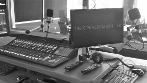 The Conversation Lab Podcast with GRSJ PhD Students Don Shafer and David Ng